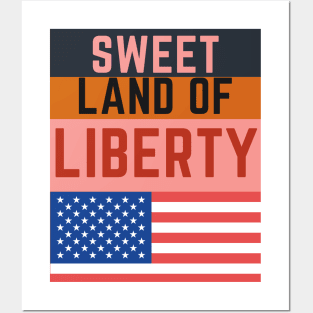 Sweet Land of Liberty Posters and Art